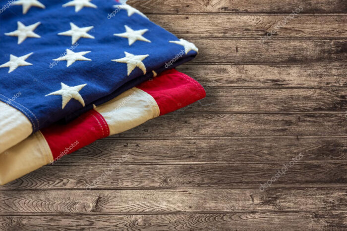 Handmade American Flag