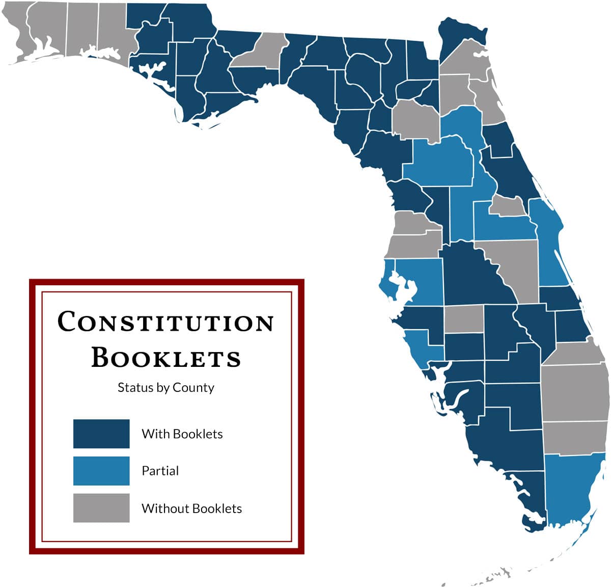 Constitution for the People Florida Map Coverage 2016-2017