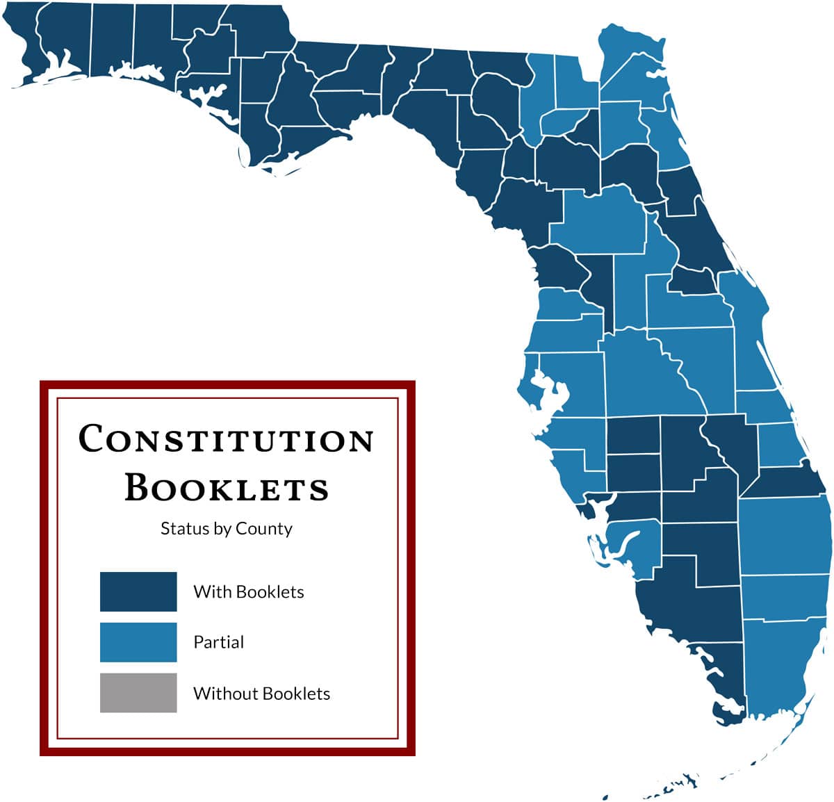 Constitution for the People Florida Map Coverage 2018-2019