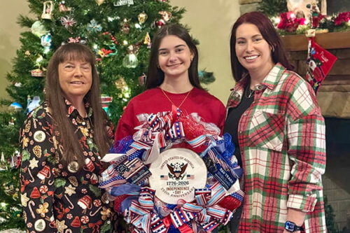 Semiquincentennial Celebration Wreath