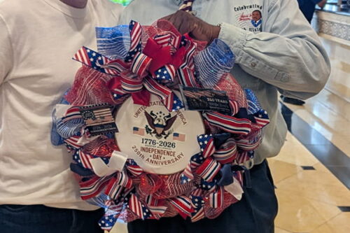 Semiquincentennial Celebration Wreath